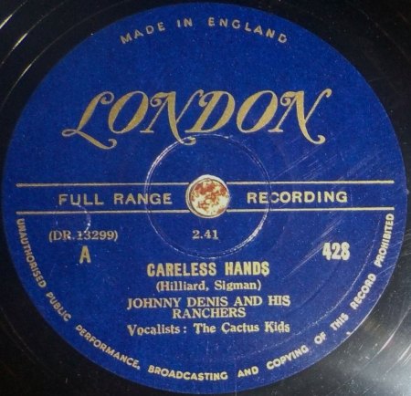 JOHNNY DENIS (AND HIS RANCHERS)