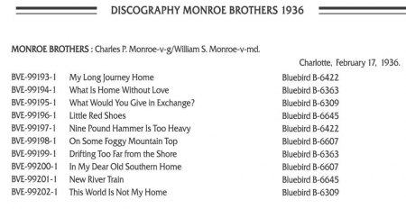 BILL MONROE