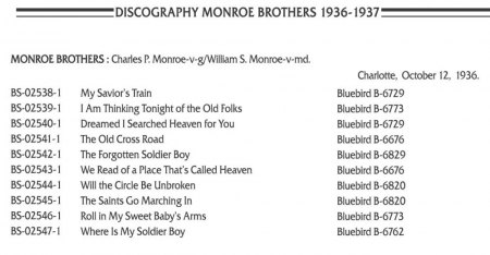 BILL MONROE