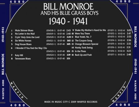 BILL MONROE
