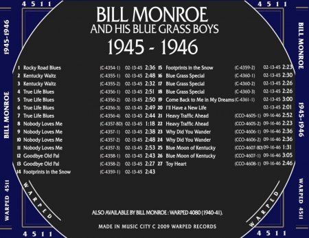 BILL MONROE