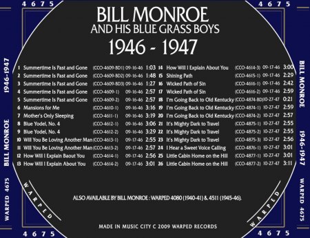 BILL MONROE