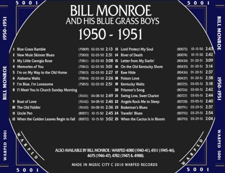 BILL MONROE