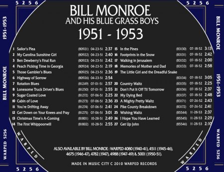 BILL MONROE