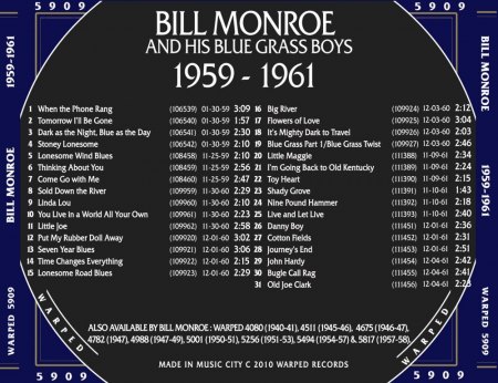 BILL MONROE