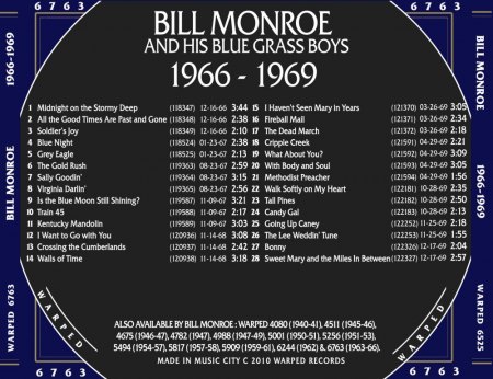 BILL MONROE