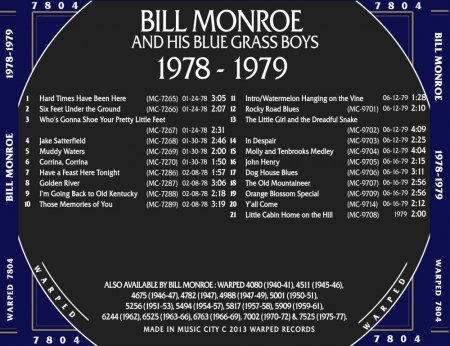 BILL MONROE