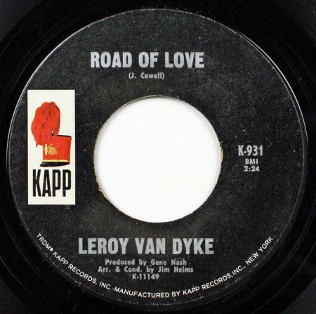 LEROY VAN DYKE