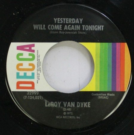 LEROY VAN DYKE