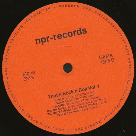 TERRY DALY & The Nu-Tones