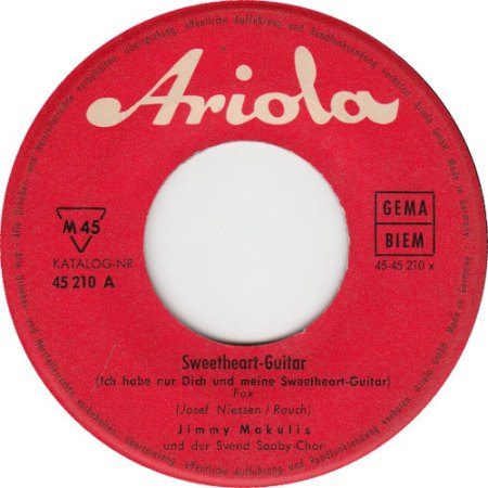 CAFE ORIENTAL  (1961)