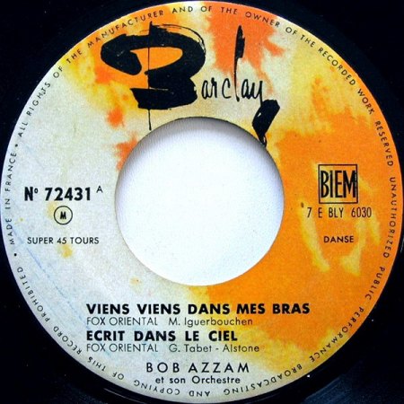 CAFE ORIENTAL  (1961)