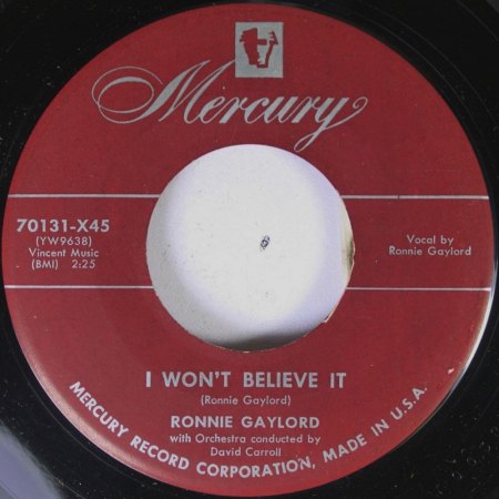 RONNIE GAYLORD