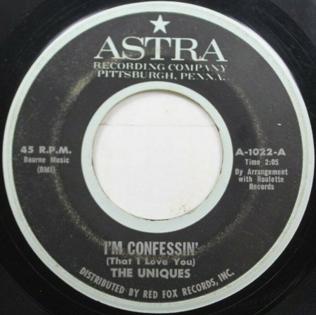 ASTRA Records (z. B. Pittsburgh, Pennsylvania)