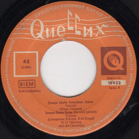 - Kennt  jemand  das Quelle Label ( Quellux ) ?? -