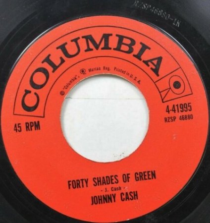 JOHNNY CASH - 45 RPM Singles