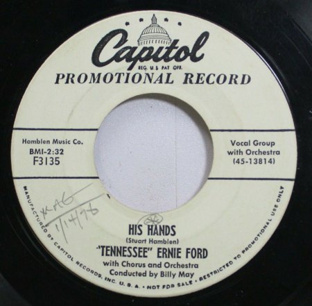 TENNESSEE ERNIE FORD (Bio, Disco etc.)