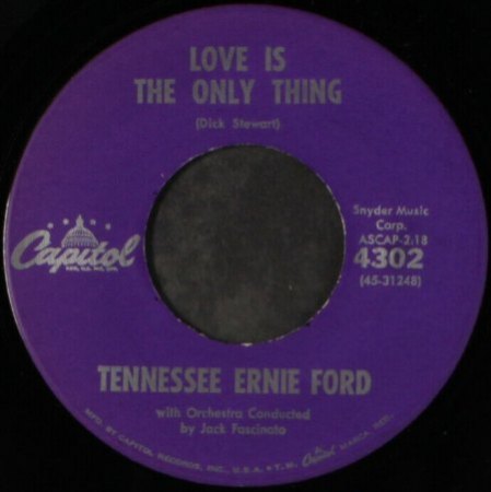 TENNESSEE ERNIE FORD (Bio, Disco etc.)