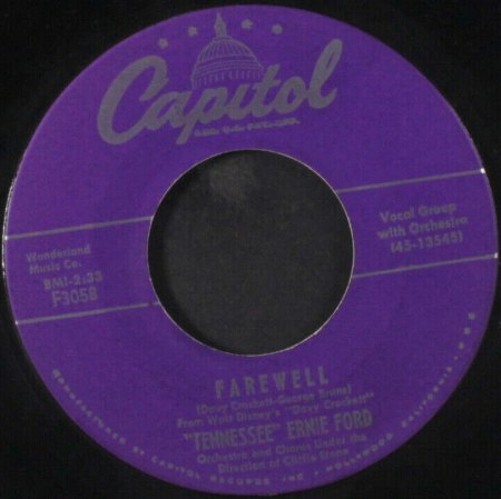 TENNESSEE ERNIE FORD (Bio, Disco etc.)