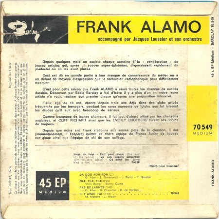 Frank Alamo (1941 - 2012)