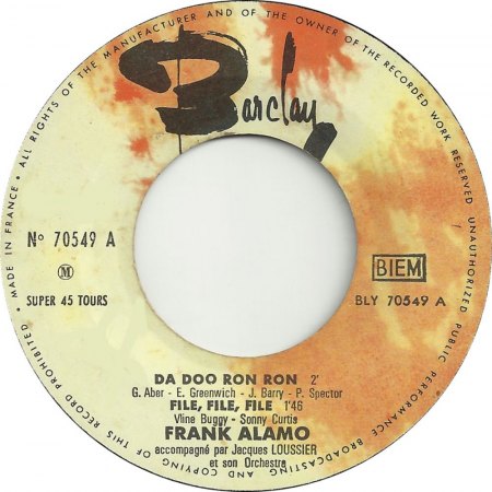 Frank Alamo (1941 - 2012)