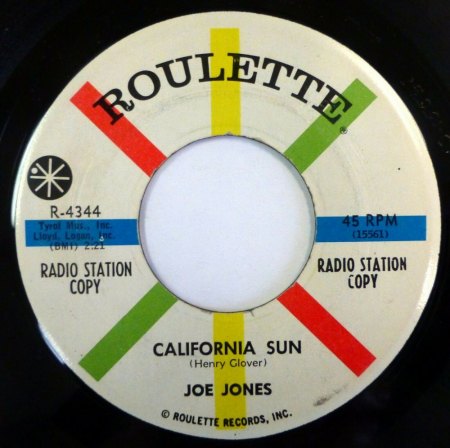 JOE JONES - Kurz-Bio und Single-Disco