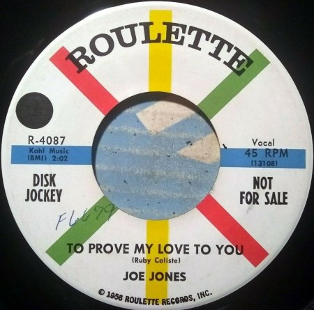 JOE JONES - Kurz-Bio und Single-Disco