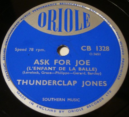 THUNDERCLAP JONES (UK)
