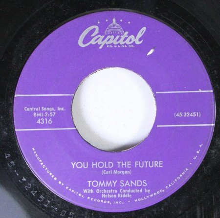 TOMMY SANDS in den USA und Biographisches