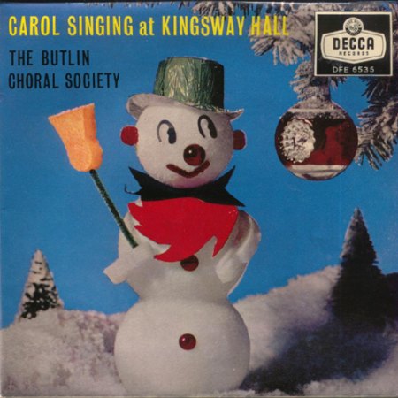 Xmas99Decca DFE 6535 Carol Singing at Kingsway Hall.jpg