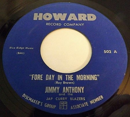 JIMMY ANTHONY