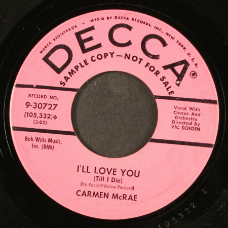 CARMEN McRAE