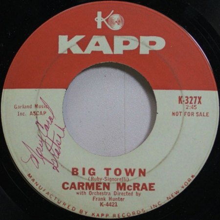 CARMEN McRAE
