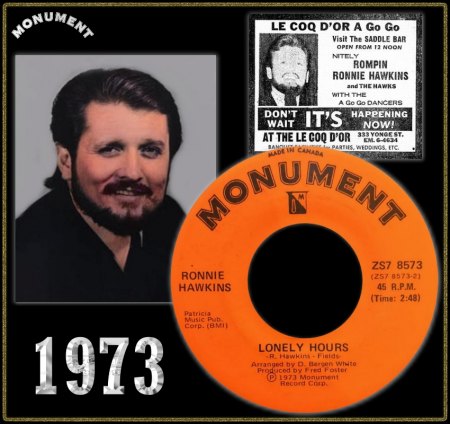 RONNIE HAWKINS - LONELY HOURS [MONUMENT]