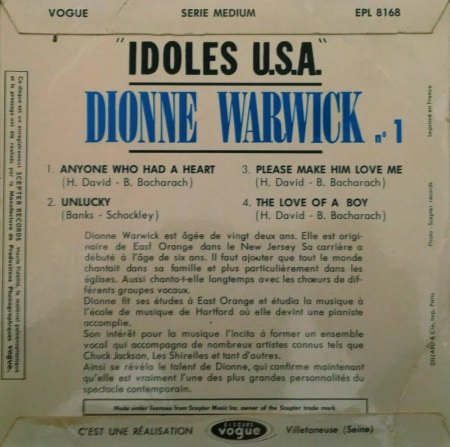 DIONNE WARWICK