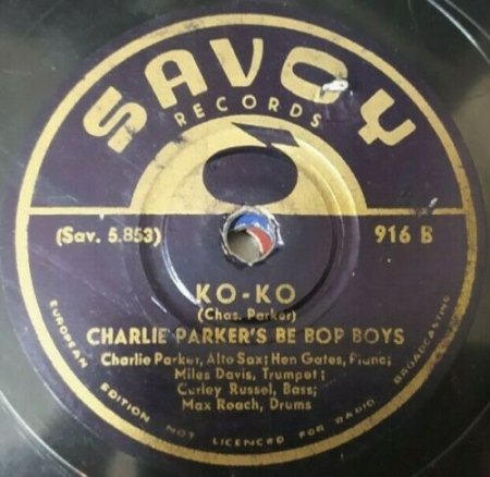 CHARLIE PARKER
