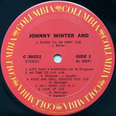 JOHNNY WINTER