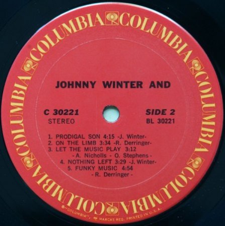 JOHNNY WINTER
