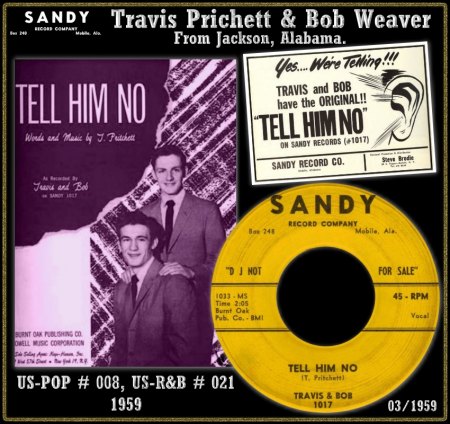 TRAVIS & BOB - TELL HIM NO