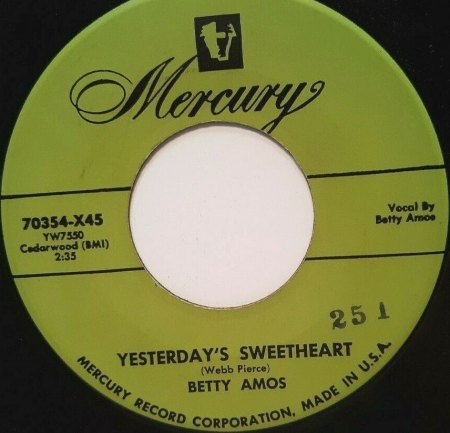 BETTY AMOS (1934 - 2021)