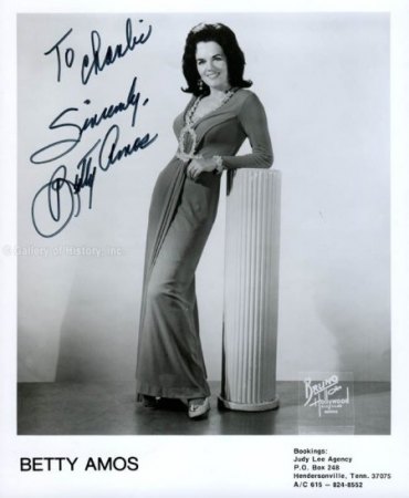 BETTY AMOS (1934 - 2021)
