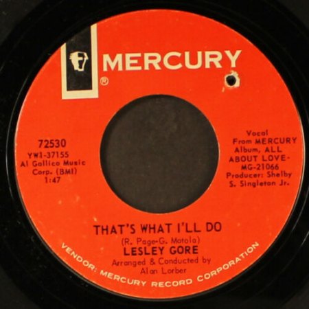 LESLEY GORE