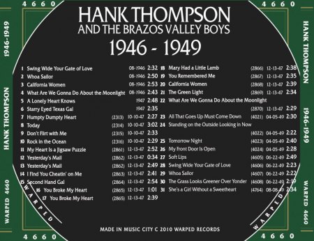 HANK THOMPSON