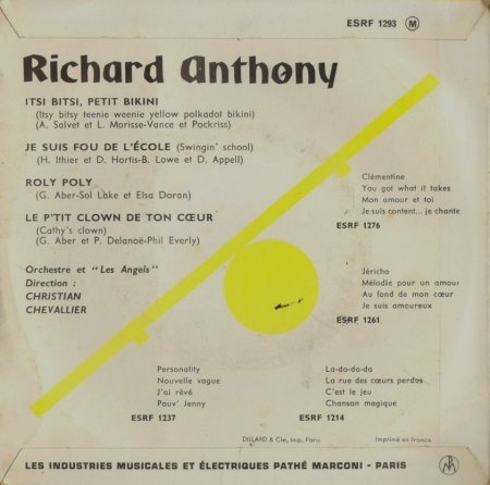 RICHARD ANTHONY