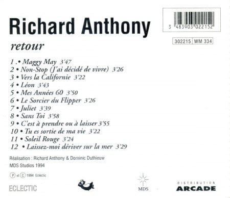 RICHARD ANTHONY