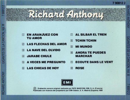 RICHARD ANTHONY