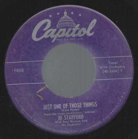 JO STAFFORD aka DARLENE EDWARDS