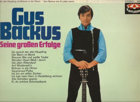 GUS BACKUS - LPs
