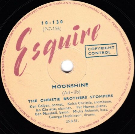 KEN COLYER'S SKIFFLE GROUP