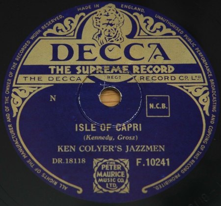 KEN COLYER'S SKIFFLE GROUP